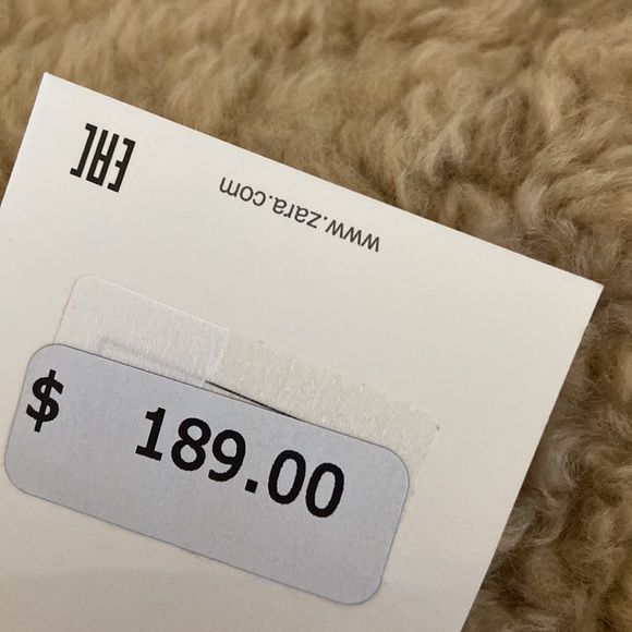 Zara Tan Teddy Coat - Picture 12 of 13